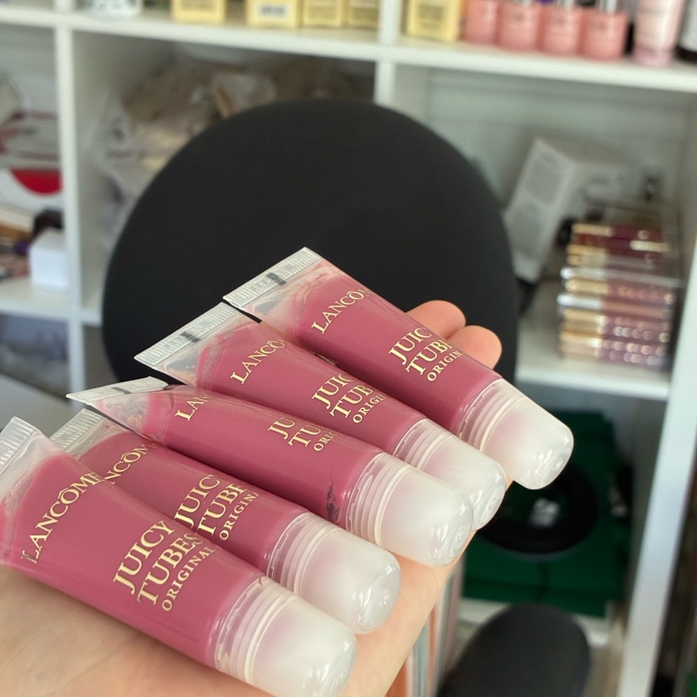 5 Lancôme Juicy Tubes Original Lip Gloss - Rosy Pink